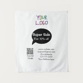 super sale business discount scan QR code details Wandkleed