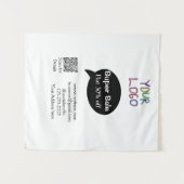 super sale business discount scan QR code details Wandkleed (Voorkant (horizontaal))