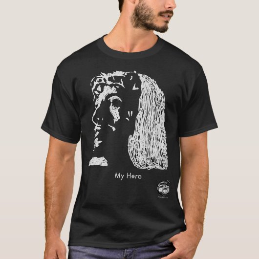 SUPER SALE Jesus Hero Premium Quality T-shirt (Voorkant)