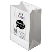 super sale zakelijke korting scan QR-code details  Medium Cadeauzakje (Voorkant Gekanteld)