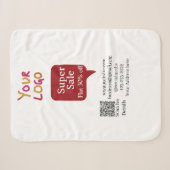 super sale zakelijke korting scan QR-code details Sherpa Deken (Voorkant (horizontaal))