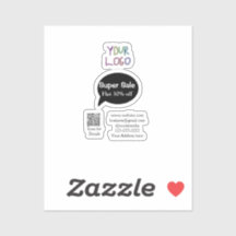 super sale zakelijke korting scan QR-code details 