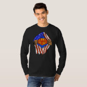 Super Sales Recruiter Hero Job T-shirt (Voorkant volledig)