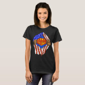 Super Sales Recruiter Hero Job T-shirt (Voorkant volledig)