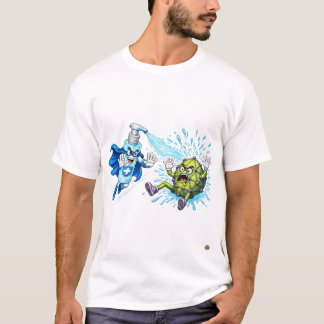 Super Sanitizer vs. Germ Monster T-shirt