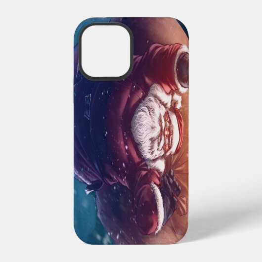 Super Santa iPhone Hoesje (Achterkant)