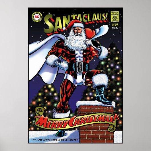 Super Santa Poster (Voorkant)