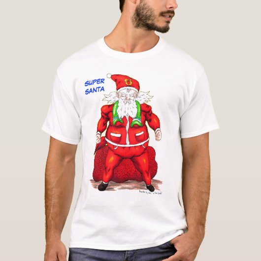 Super Santa, SUPER SANTA T-shirt (Voorkant)