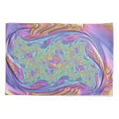 ~ Super Satin ~ Fractal Design ~ Origineel ~ Kussensloop (Achterkant)