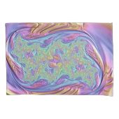 ~ Super Satin ~ Fractal Design ~ Origineel ~ Kussensloop (Voorkant)