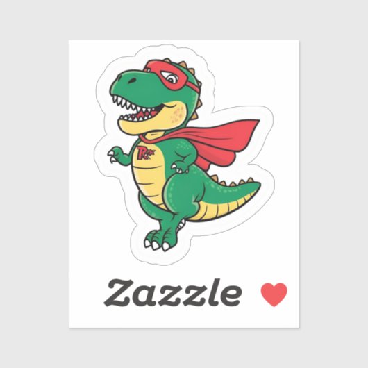 Super-Saurus Rex-Sticker Sticker (Vel)
