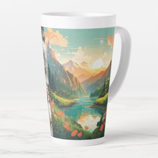 Super Sayan Latte Mok (Rechterhoek)