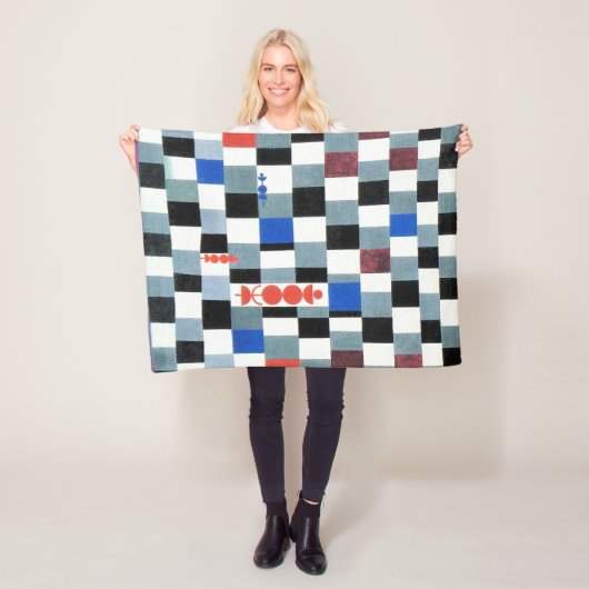 Super Schaken, Paul Klee Fleece Deken (In situ)