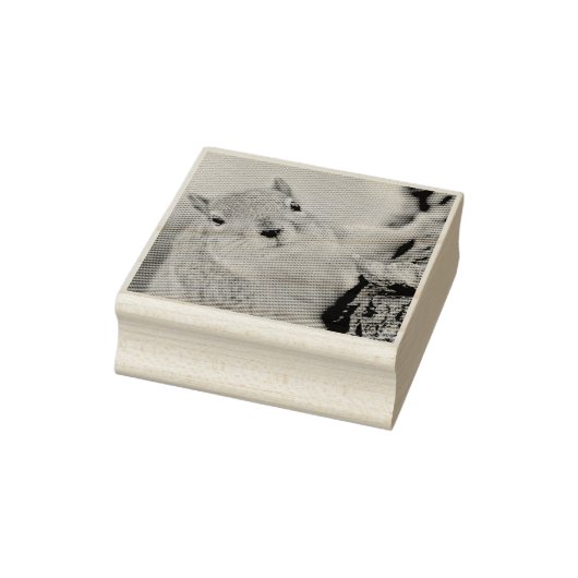 Super schattig rubberstempel (Stempel)