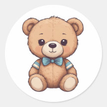 Super schattig schattig teddybeer sticker