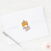Super Schattige Baby Meisje Tijger Stickers (Envelop)