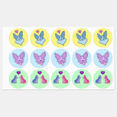 Super Schattige Corgi Stickers (Vel)