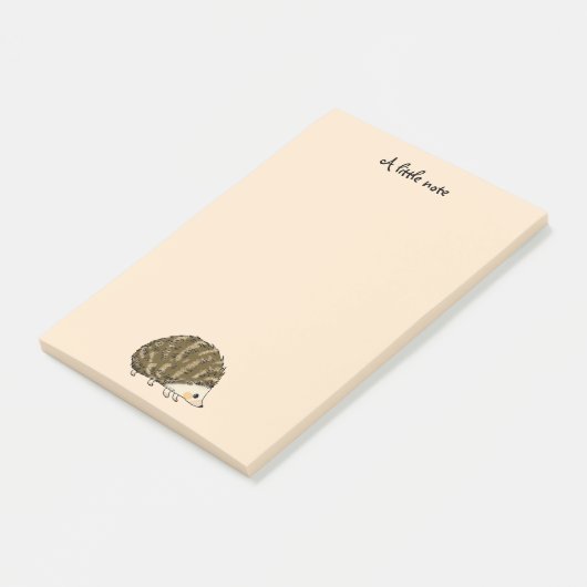 super schattige egel post-it® notes (Schuin)