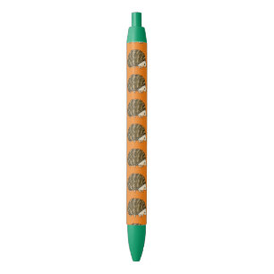 super schattige egel zwarte inkt pen