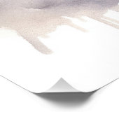 Super schattige engel slapende puppy Bulldog 001 - Perfect Poster (Hoek)