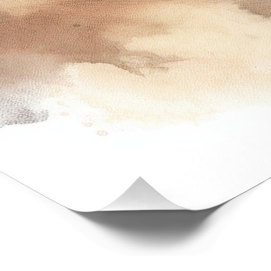 Super schattige engel slapende puppy Cocker Spanie Perfect Poster (Hoek)