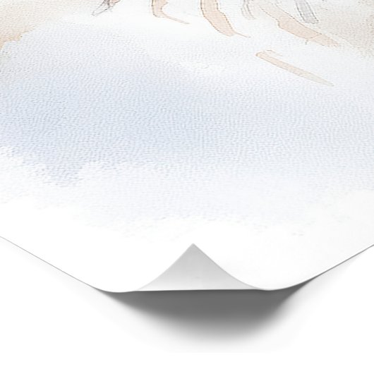 Super schattige engel slapende puppy Schnauzer Hon Perfect Poster (Hoek)