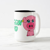 Super Schattige Funny "Piglet" thema Mok (Voorkant rechts)