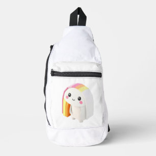 Super schattige gepersonaliseerde Cut Sew sling ta Bag