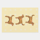 Super schattige Golden Doodle Inpakpapier Vel (Voorkant 3)