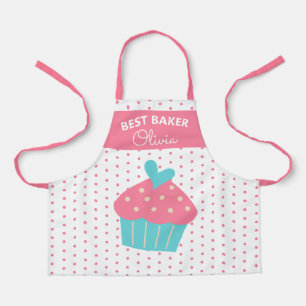 Super Schattige Hoofdbakker Kleurrijke Cupcake Bak Schort