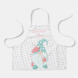Super Schattige Kerstman Helper Kerst Gnome Pastel Schort