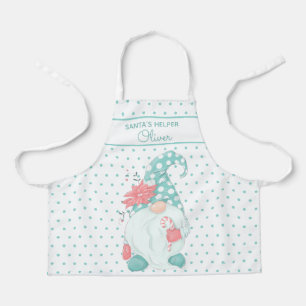 Super Schattige Kerstman Helper Kerstkabouter Past Schort
