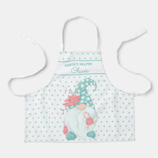 Super Schattige Kerstman Helper Kerstkabouter Past Schort
