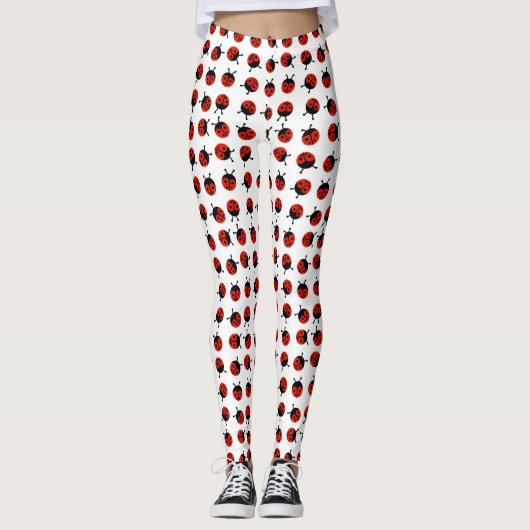 Super Schattige lieveheersbeestje Leggings (Voorkant)