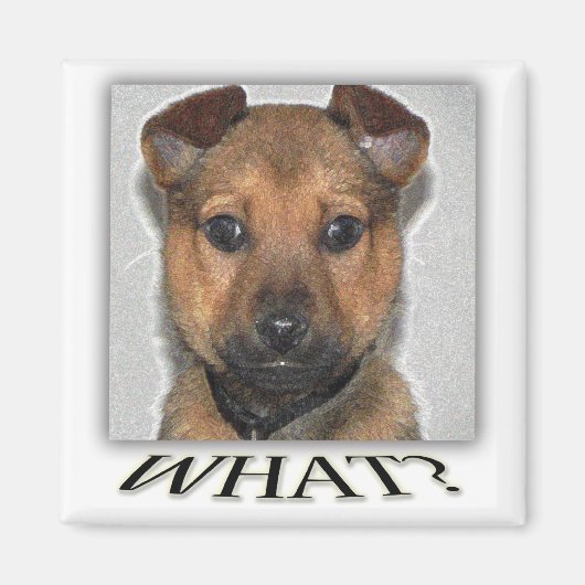 Super schattige puppy magneet (Voorkant)