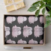 Super Schattige roze spookpatroon Halloween Tissuepapier (Geschenk)