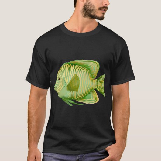 Super schattige vis t-shirt (Voorkant)