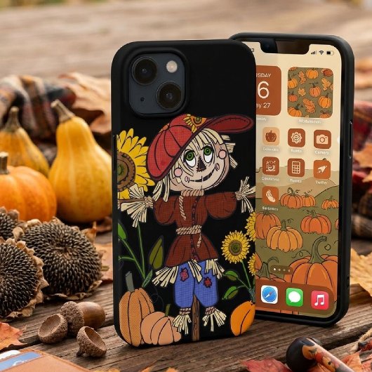 Super Schattige Vogelverschrikker Case-Mate iPhone Case
