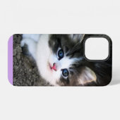 SUPER SCHATTIGE Zwerfkatje iPhone Hoesje (Achterkant horizontaal)