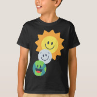 Super Schattigee Aarde Maan Zon Zonsverduistering 