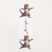 Super Schattigee Cat Yoga Mat (Voorkant)