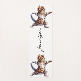 Super Schattigee Cat Yoga Mat