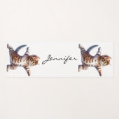 Super Schattigee Cat Yoga Mat (Voorkant (horizontaal))