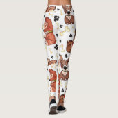 Super Schattigee Corgi Leggings (Achterkant)