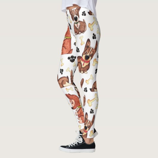 Super Schattigee Corgi Leggings (Links)