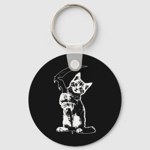 Super Schattigee Grim Reaper Cat Death Cat Funny G Sleutelhanger