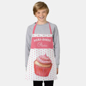 Super Schattigee hoofdbakker kleurrijke cupcake ba Schort (Gedragen)