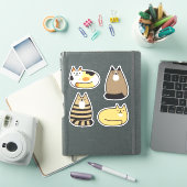 Super Schattigee Kawaii Cats Sticker (iPad Cover)