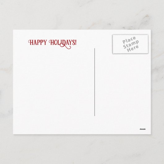 Super Schattigee Kerst Chihuahua Puppy Feestdagenkaart (Achterkant)