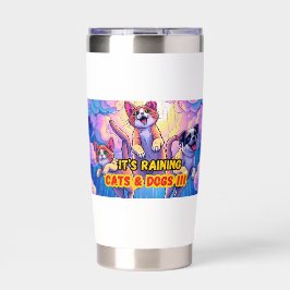 Super Schattigee Pets Tumbler. Geïsoleerde Drinkbeker
